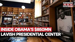INSIDE OBAMA'S $850 MN Presidential Center Experience, From Oval Office To Michelle's Fashion