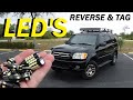 SEQUOIA LED REVERSE LIGHTS AND TAG LIGHTS (SUPER BRIGHT)
