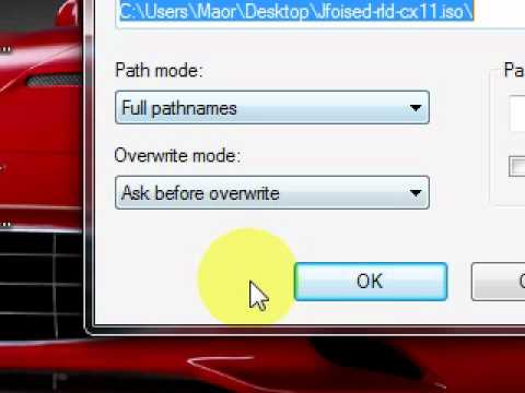How to extract .001 files