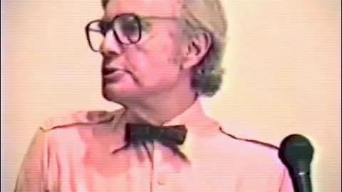 Robert J Lifton - Speaks about Thought Reform Methods