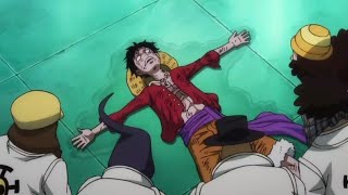 Luffy screams Nigga after waking up Resimi