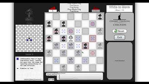 Chess Evolved Online | Scenario Test | Checkers
