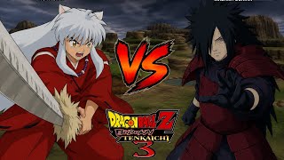 Inuyasha vs Madara Uchiha dbz bt3