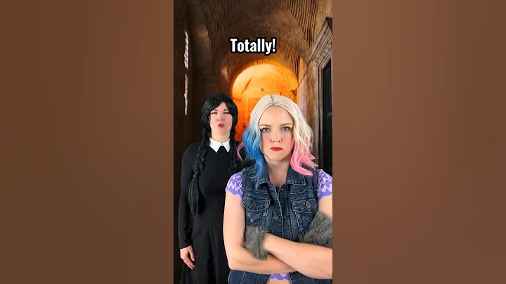 #pov Enid sticks up for Wednesday… w/ @BFFBesties