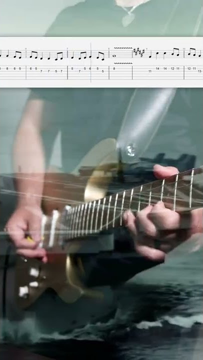 How to play 'Top Gun Anthem' on guitar with tabs 🔥 #shorts