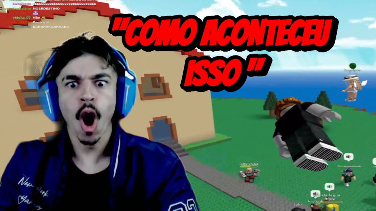 SOBREVIVI AOS DESASTRES NATURAIS NO ROBLOX