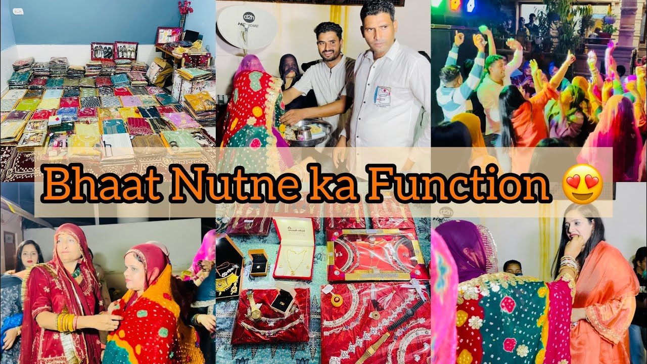 Bhaat Nutne ka Function!!