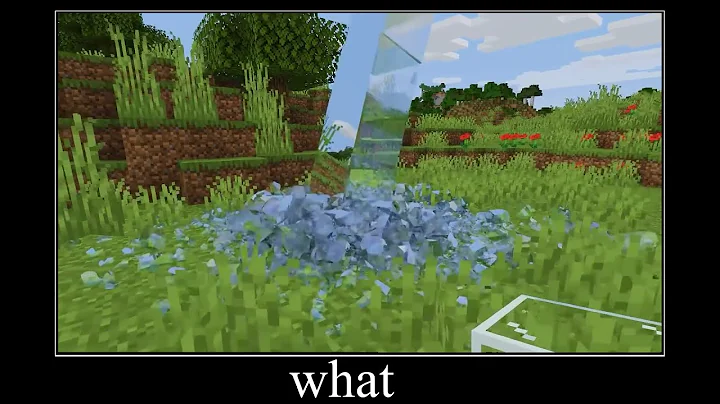 Minecraft Wait What Meme # 5 Realistic Glass in Minecraft - RTX ON
