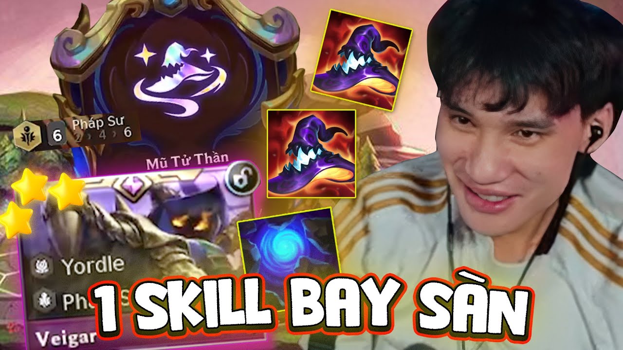 [TFT] ĐƯỢC LÕI MŨ TỬ THẦN TỪ SỚM, BOONGMINZ CHO VEIGAR LÊN 3 GỌI BÃO THIÊN THẠCH LIÊN TỤC