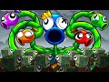 Mutant PvZ Rainbow Plant Evolutions!