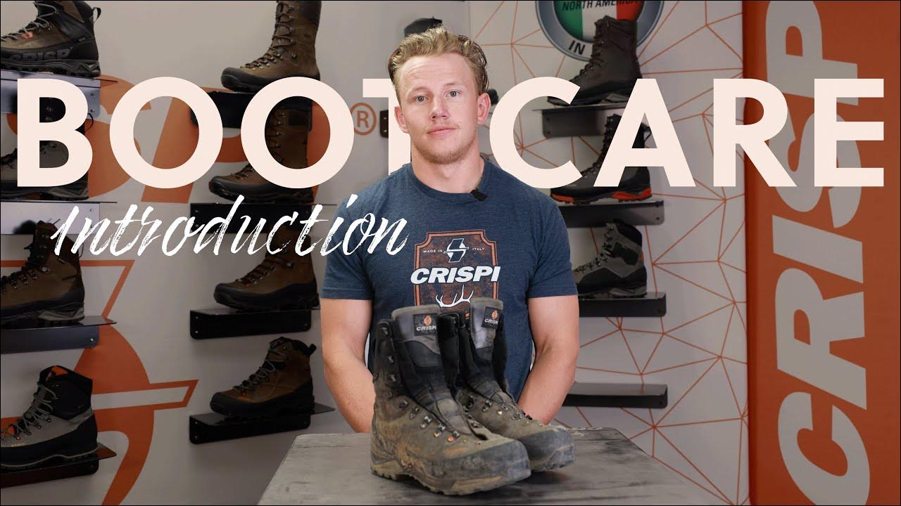 Crispi Boots | Boot Care for Crispi Hunting Boots - Cleaning