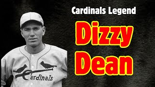 Dizzy Dean. St. Louis Cardinals legend from the Gashouse Gang era. #baseballheroes #baseball