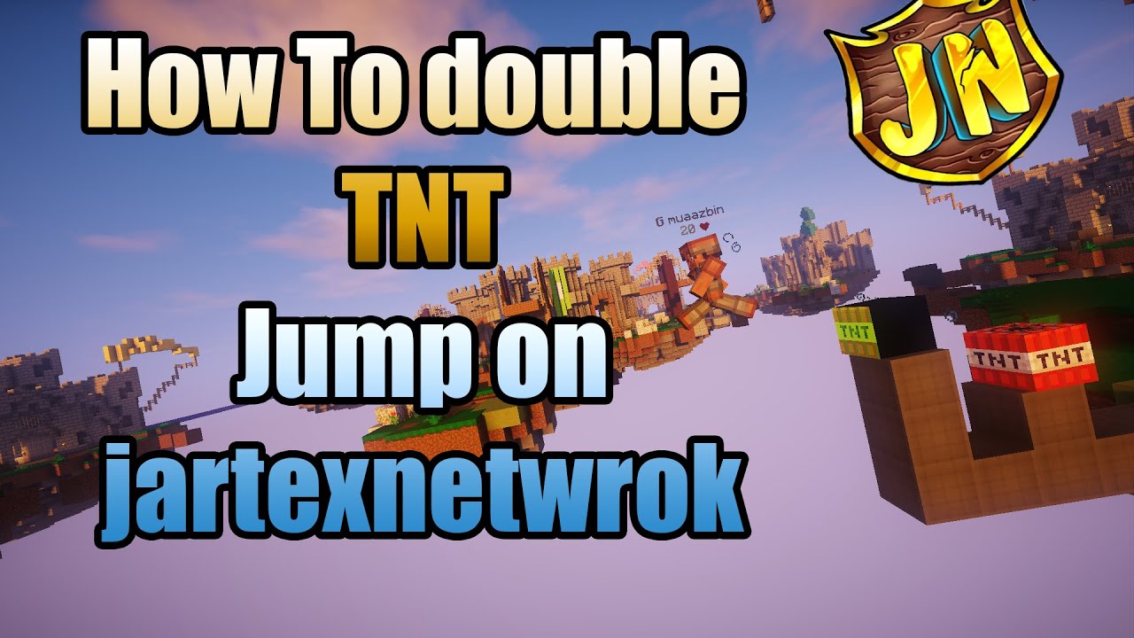 Double TNT Jump on Cracked Server|Jartex network||Bedwars