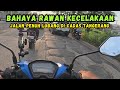 NGERI‼️ JALAN CADAS  TANGERANG RUSAK PARAH BUAT BAHAYA 