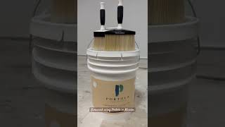 Check out this beautiful Lime wash project #painting #limewash #portola