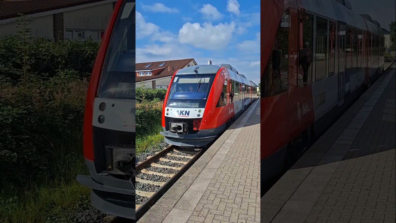 A3 kommt. BR 648 fahren noch bei der AKN 