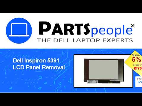 Dell Inspiron 5391 (P114G001) LCD Panel How-To Video Tutorial