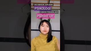 PSIKOLOG VS PSIKIATER
