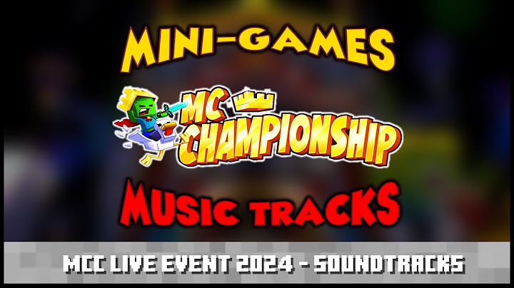 👑 MC Championship x Minecraft 15 Years Anniversary Live Event | MINI-GAME SOUNDTRACKS
