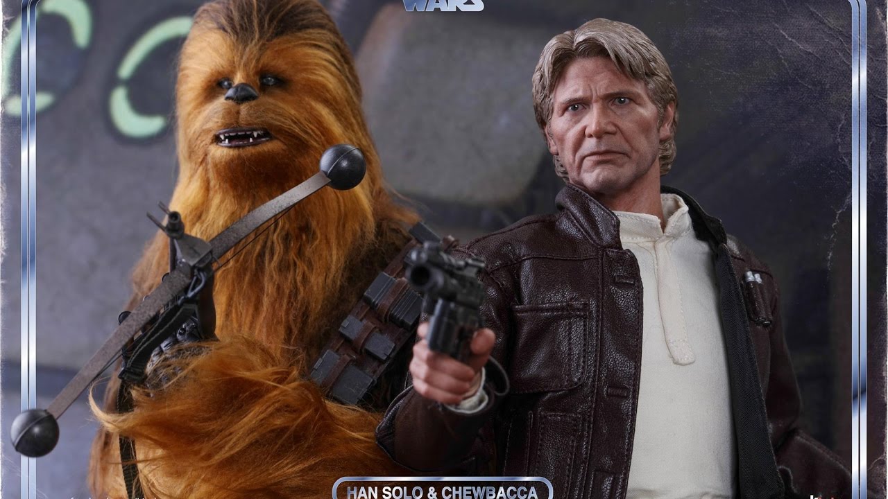 hot toys han solo and chewbacca