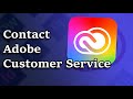 How to contact adobe customer service  adobe creatice cloud customer service