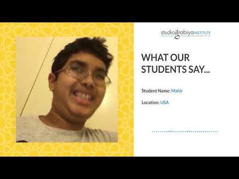 Studio Arabiya - Student Testimonial