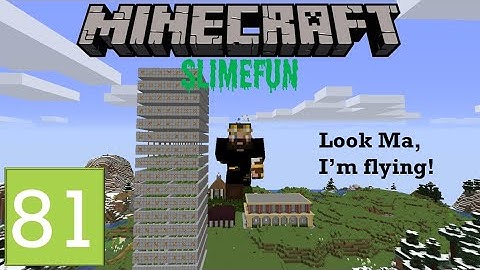 Slimefun #81 - Flying high with the Jetpack!