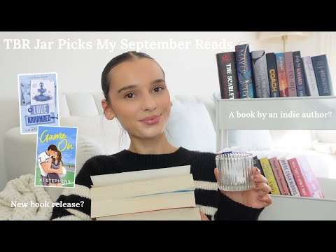 My tbr jar picks my September reads 📖🫙🍂