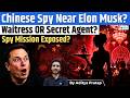 Did Chinese Military Officer Pose as Waitress to Spy on Elon Musk at Trump Banquet? Claim Surfaces