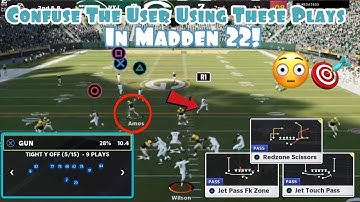 Confuse The User Using These Plays In Madden 22! | Gun Tight Y Off Part 2 Gameplay |