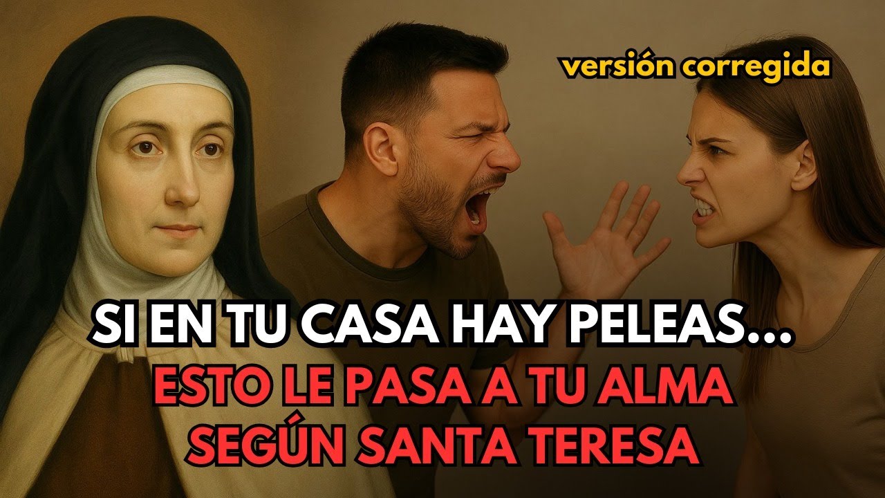 SANTA TERESA DE ÁVILA ADVIERTE: EL DAÑO ESPIRITUAL DE LA IRA EN TU CASA (VÍDEO CORREGIDO)