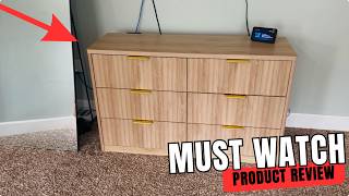 Best Fluted Dresser on Amazon 6 Drawer Modern Dresser Review
