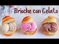 BRIOCHE CON GELATO Ricetta Facile - fatto in Casa da Benedetta