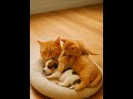 Mom Cat’s Perfect Hug .No Words, Just Warmth and Trust 🐾#wowkidz  #shorts