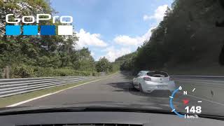 Rico im Megane voraus BTG 16.08.2020 mit Schleifen Bert 😎