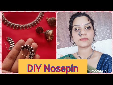 Yellow Chimes Oxidised Nose Pin Nath for Women 2 Pcs Combo Authentic –  YellowChimes