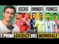 Le prime impressioni del MONDIALE: Inghilterra e USA super, Brasile rimandato, il Portogallo...