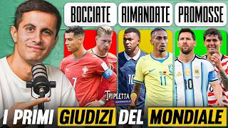 Le prime impressioni del MONDIALE: Inghilterra e USA super, Brasile rimandato, il Portogallo...