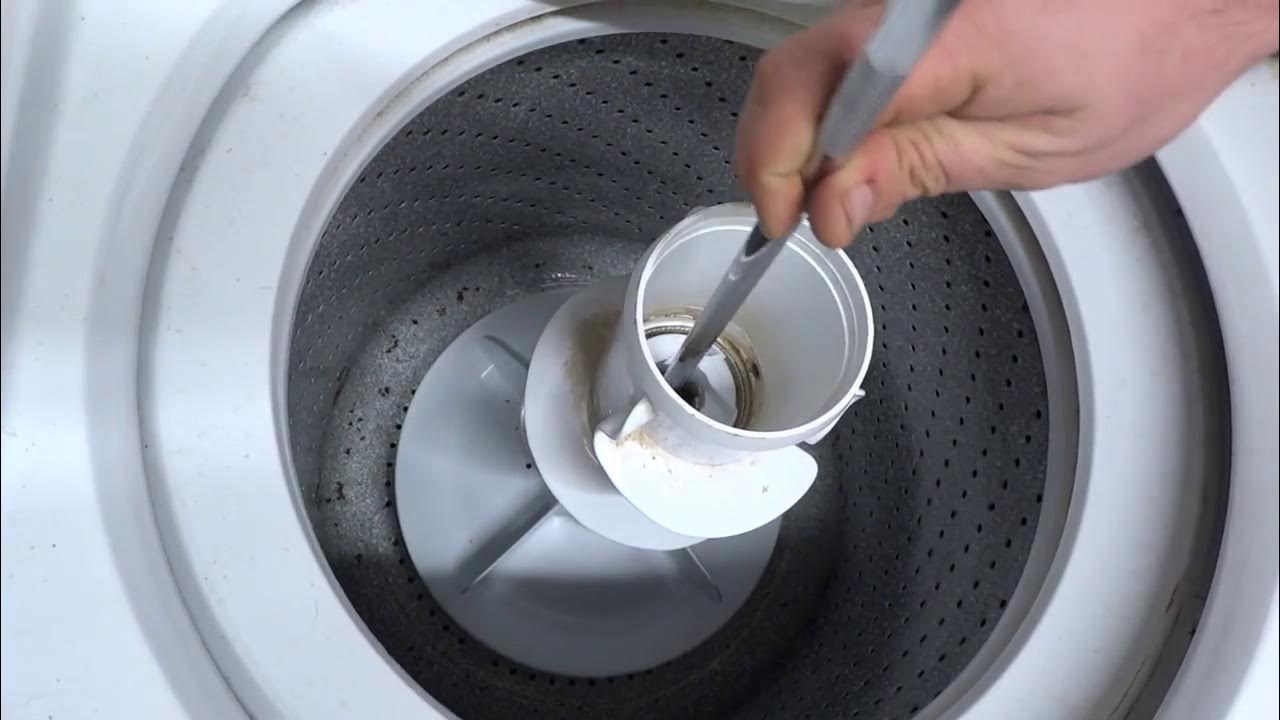 How To Fix Washer Top Agitator Not Working - Youtube