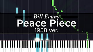 Video thumbnail of "Bill Evans: Peace Piece"