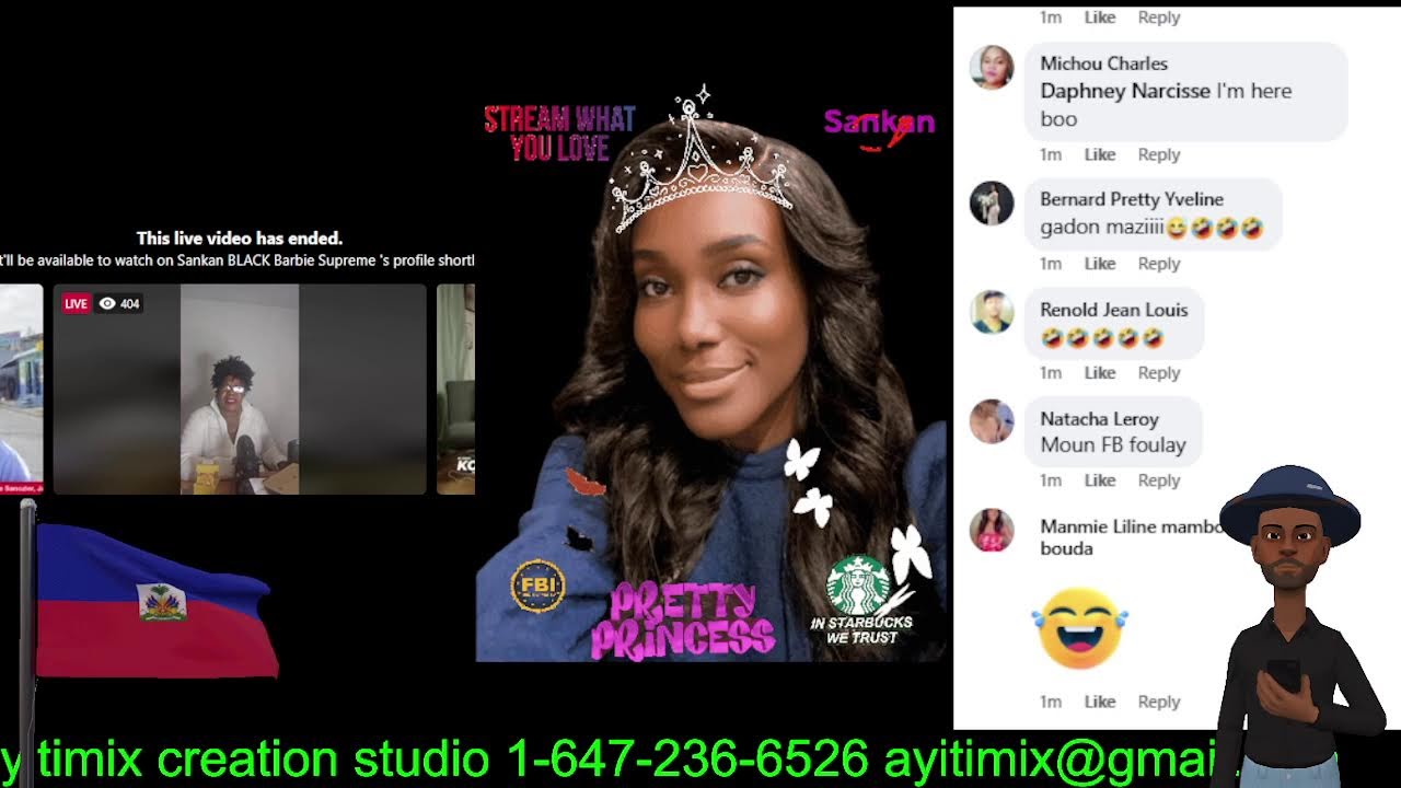 Sankan fache li vinn pale flonation kap atakel