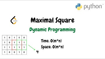 Maximal Square | Python DP Top Down Solution