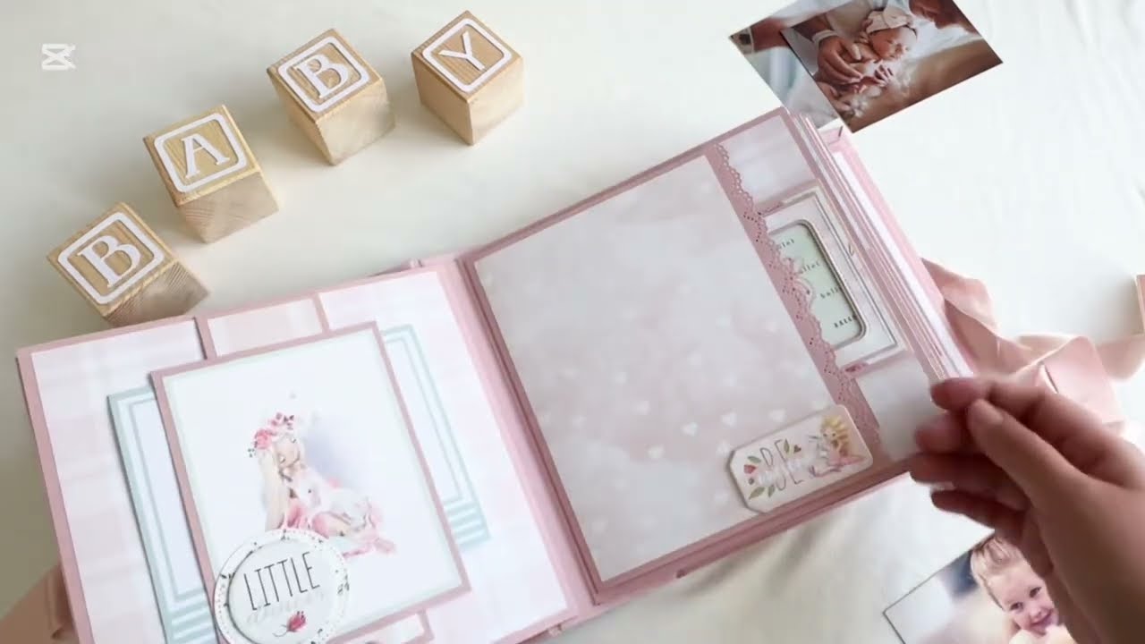 Little girl’s ballet themed handmade album/Ръчно изработен албум на тема балет