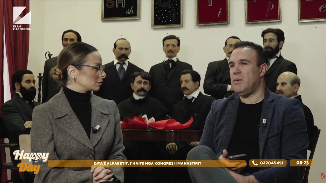 Dita e alfabetit - Intervistë speciale nga Muzeu i Kongresit të Manastirit | Emisoni Happy Day
