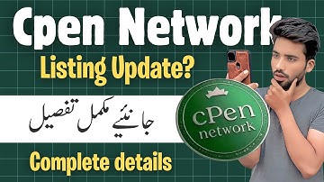 Cpen Network New Update | Cpen Token Swapping & Listing | Cpen Token Withdrawal Date