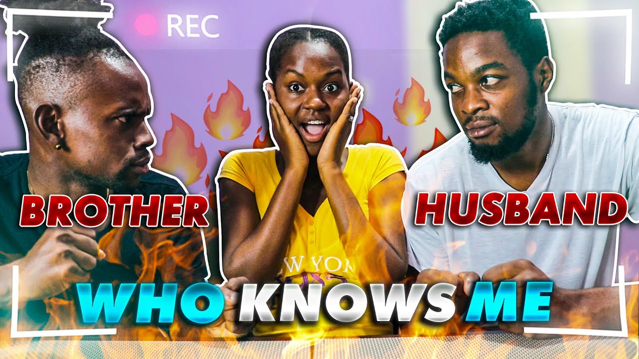 Who Knows Her Better BROTHER vs HUSBAND (If He Loses They Have To Get A