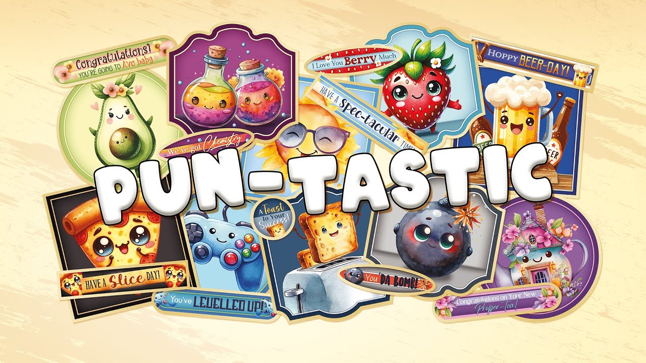 Pun-tastic Card Toppers!