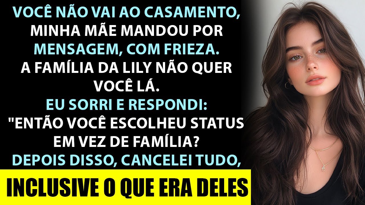 Minha Mãe Disse Que Eu Não Era Bem-Vinda No Casamento… Mas O Que Aconteceu Lá Mudou Tudo.