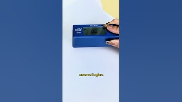 LS192 Gloss meter measures paper gloss