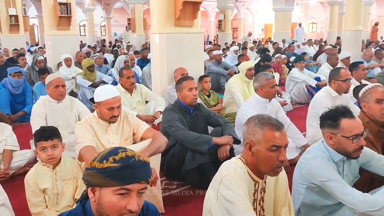 أجواء عيد الفطر بمسجد سيدي محمد المغراوي اولاد نصير مخادمة ورقلة.1شوال 1443ه‍/2 ماي 2022م